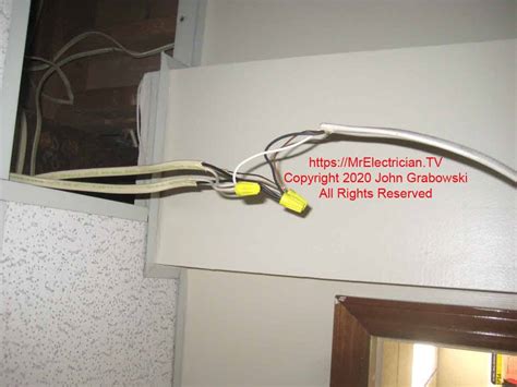 how to splice into existing junction box|splice romex without junction box.